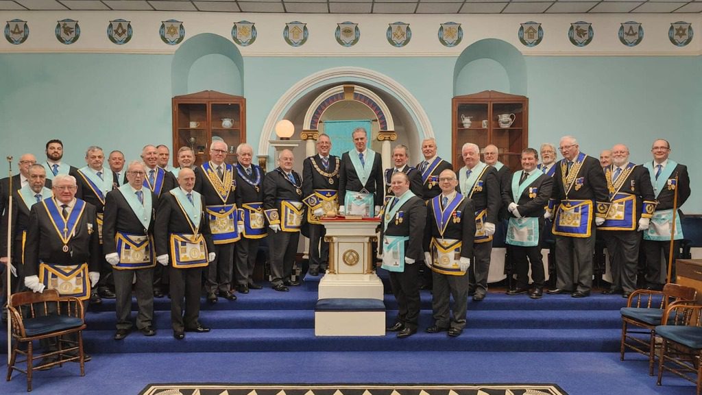 Last night Alnefoot lodge welcomed St John’s lodge for their annual fraternal vi…